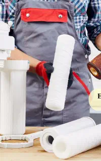 تعویض فیلتر نصب جابجایی سرویس و تعمیر تصفیه آب