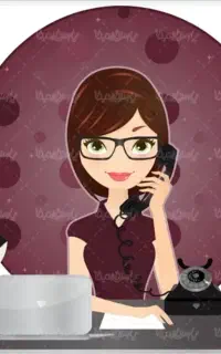 منشی خانم شرکت خصوصی