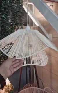 لوستر مکرومه و رافیا