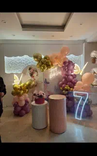 بادکنک آرایی و گل ارایی و آموزش