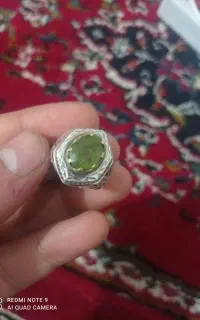 انگشتر زبرجد آفریقایی
