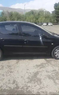 ۲۰۶ مشکی تیپ ۵ مدل ۹۵