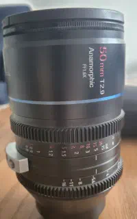 SIRUI 50mm T2.9 1.6x Full-Frame Anamorphic Lens