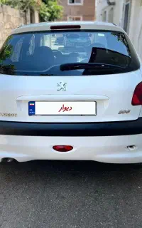 ماشین پژو 206 tu3