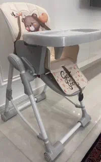 صندلی غذا کودک  زویه طرح خرس مناسب سیسمونی