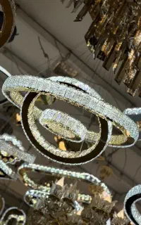 لوستر کریستالی مدرن