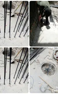 کاشت بولت ومیلگرد کرگیری وبرش بتن