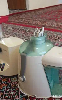 چرخ گوشت و آبمیوه گیری کاملا سالم تخفیف دار