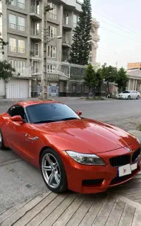 مدل ۲۰۱۵ نارنجی z4 bmw