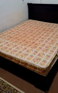 تخت و سرویس خواب (جنس چوب)