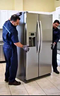 کارگرتنهااسباب کشی تخلیه باراثاث منزل یخچال ساید