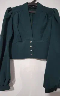 شومیز مزونی رنگ کله غازی
