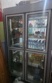یخچال ویترینی ایستاده دو طرفه