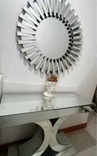 آینه کنسول شیشه ای