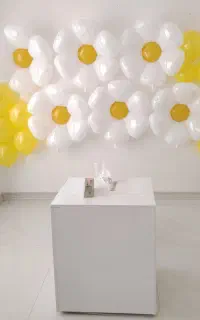 فروش بادکنک طرح گل
