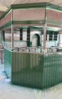 نقاش نقاشی درهای چوبی و کناف