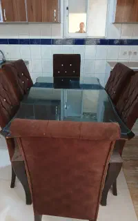 میزناهارخوری۶نفره باصندلی فقط۶میلیون
