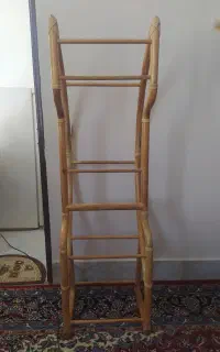 رخت آویز ایستاده چوبی