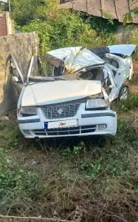 سمند ef7 تصادفی