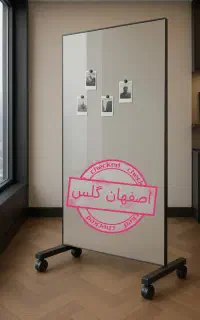 تابلو وایت برد جنس شیشه ای