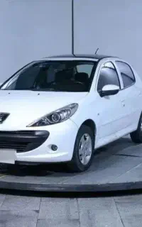 پژو207i پانوراما سفید،موتور tu5p مدل 1405