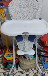 سه چرخه کالسکه گهواره صندلی غذا