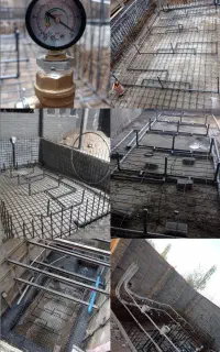 اجرای تاسیسات استخر،جکوزی و لوله کشی ساختمان