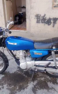 موتور سیکلت فابریک چراغ گرد