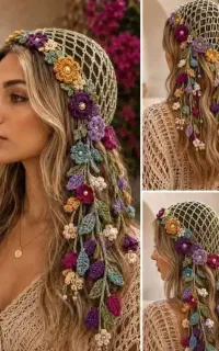 آموزش قلاب‌بافی 1میلیون و 900