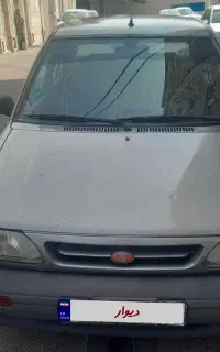 پراید مدل ۸۸ بدون رنگ کامل