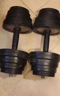 دمبل متغیر 20کیلویی هر جفت 10 کیلو