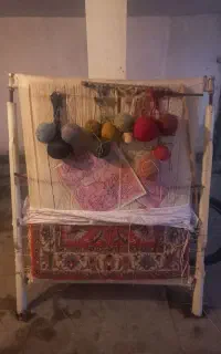 دار قالی ۲متر در ۲ متر