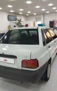 پراید بدونه رنگ بدونه ترک و جوش