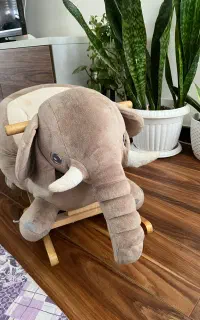 راکر کودک فیل - الاکلنگ طرح فیل