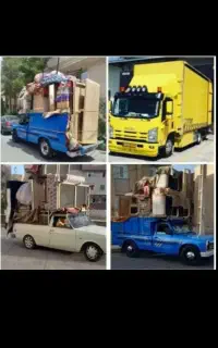 باربری اسباب کشی منزل بانیسان وانت ایسوزوباکارگر
