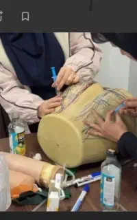 اموزش تزریقات بخیه وپانسمان کاملا عملی