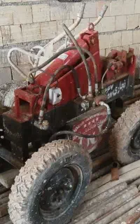 دستگاه خم و برش میلگرد چهار چرخ