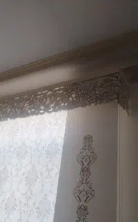 کتیبه پرده دو متری  و دوعدد دکور مکانیزه