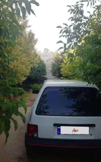 پراید سفید هاچبک مدل 83