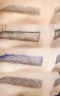 مدل تتو صورت و پرسینگ فقط پول مواد