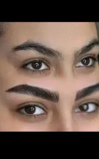 میکروبلندیگ و شید لب و شنیون و تتو بدن