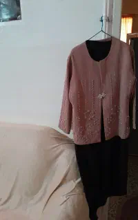 فروش کت سرافون شیک مجلسی فقط ۳ساعت پوشیده شده