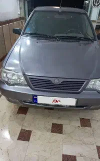پراید۱۱بی رنگ یاسی بنفش