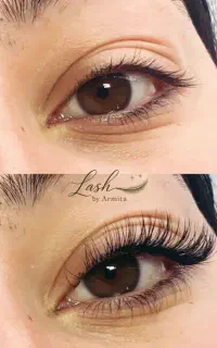 اکستنشن مژه و لیفت مژه و ابرو