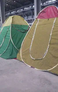 چادر مسافرتی دو زیپ طرح پاییزی جنس ضد آب نسوز