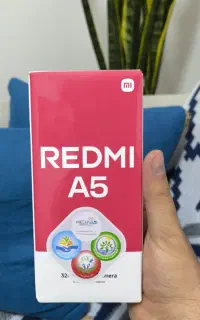 گوشی شیائومی A5 مشکی رم4 128گیگ آکبند+شارژر