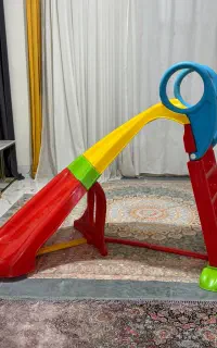 تخت کودک و سرسره شش پله کودک