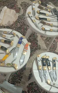 زیبا ترین چاقو های دنده‌ای استان کرمان