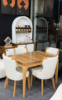 میزنهارخوری غذاخوری. 4،6،12نفره. شهرآرا اقساط