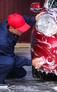 استاد کار برا کار در کارواش